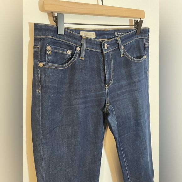 Adriano Goldschmied The Stilt Cigarette Leg Jean Darker Wash Size 29R EUC - Picture 5 of 10